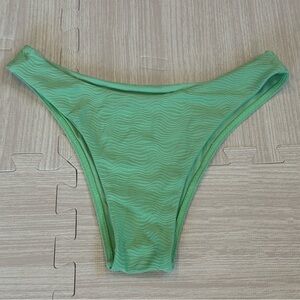 Monday Swimwear Green Bikini Bottom
